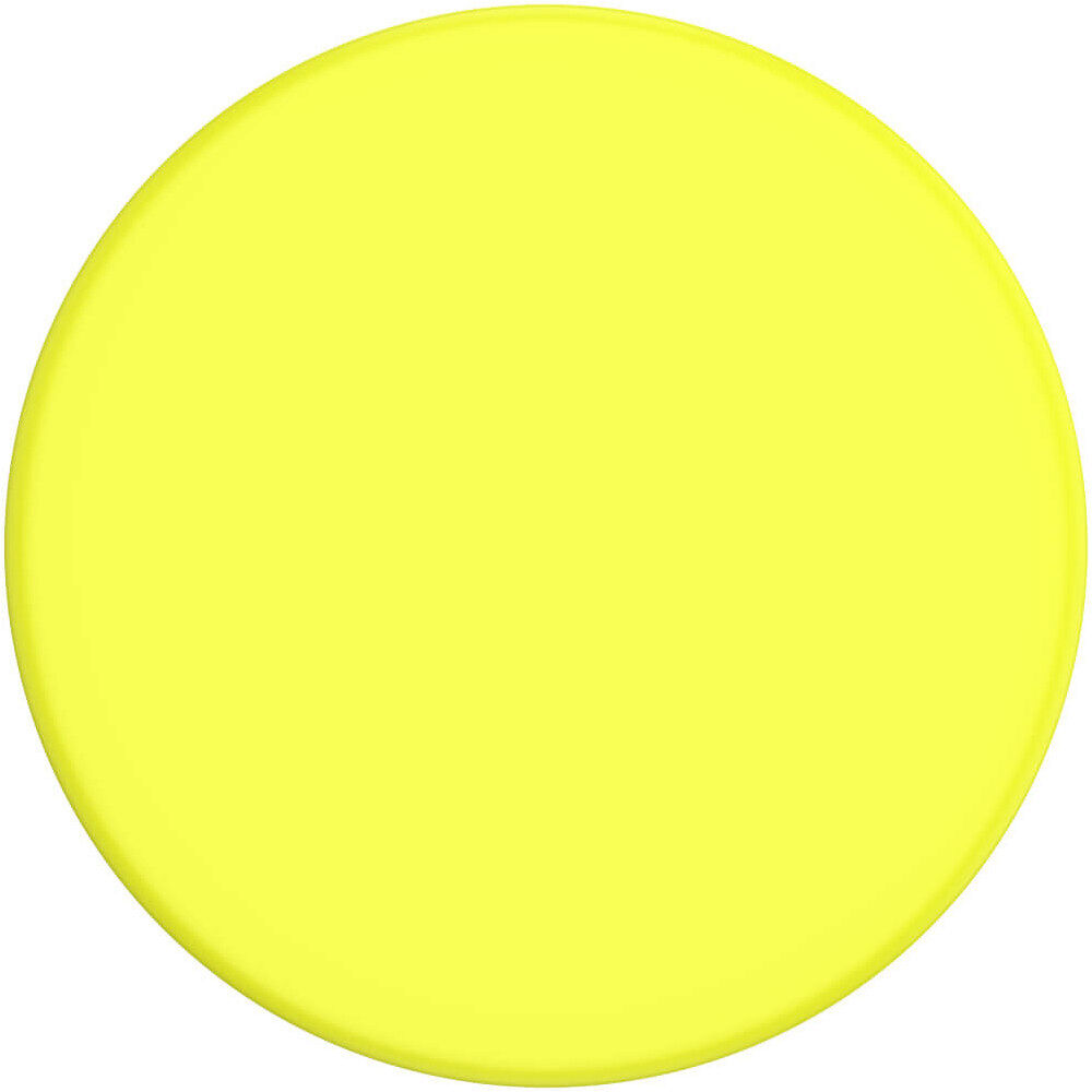 POPSOCKETS Neon Jolt Yellow Avtagbart Grip med Ställfunktion