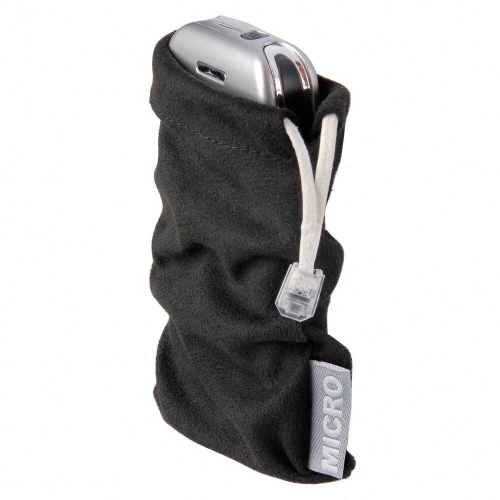 Hama Mobilväska Mikrofiber Svart