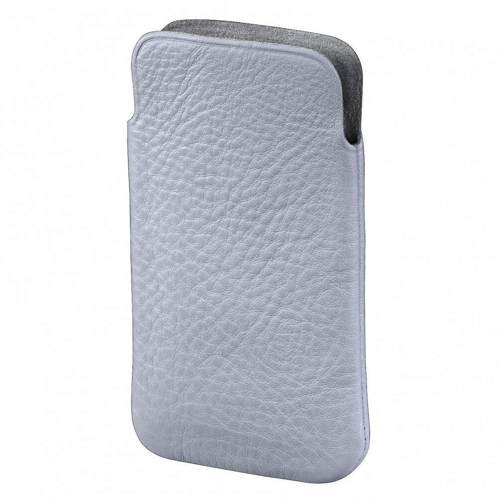 Hama Mobilväska Sleeve Fabio Universal M Vit (iPhone4s)