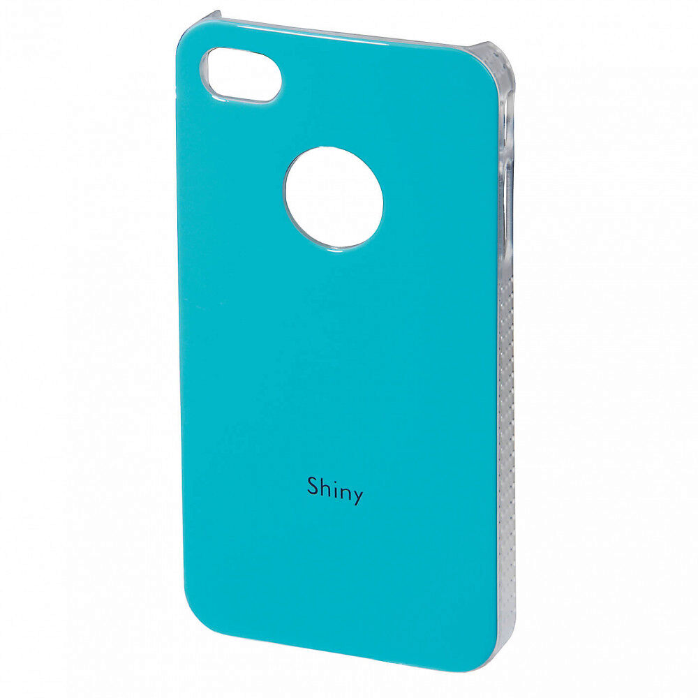 Hama Hama iPhone 4 skal Shiny turkos Hårdplast