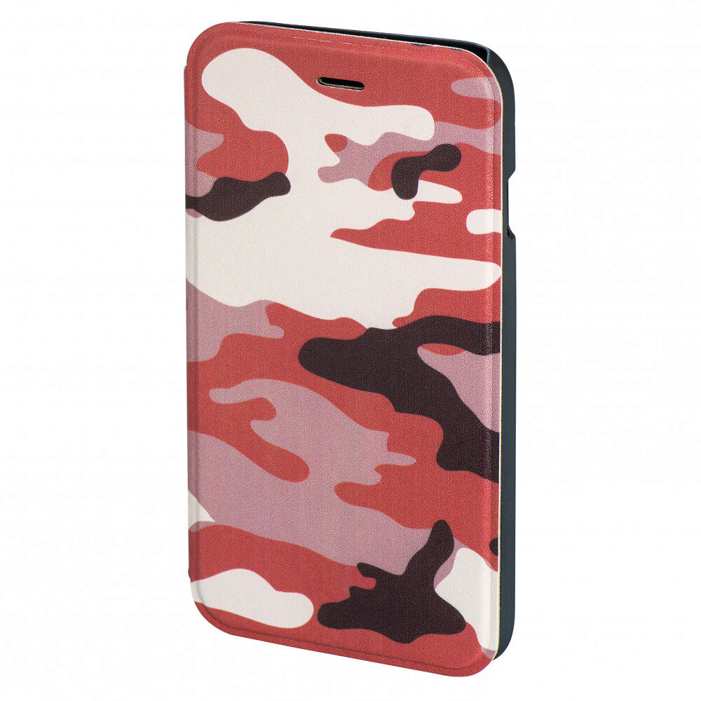 Hama Plånboksväska DesignLine iPhone6/6S Camo Brun