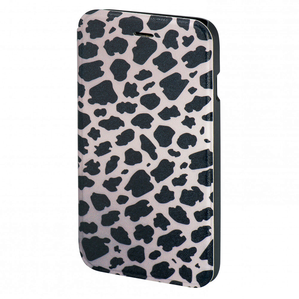 Hama Plånboksväska DesignLine iPhone6/6S Leopard Grå
