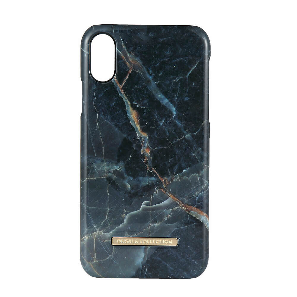 ONSALA COLLECTION Mobilskal Shine Grey Marble iPhone XR