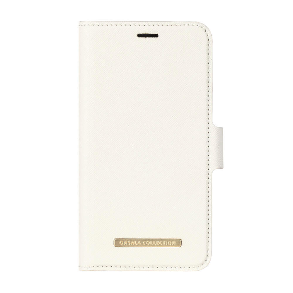 ONSALA COLLECTION Mobilfodral Saffiano White iPhone X/Xs