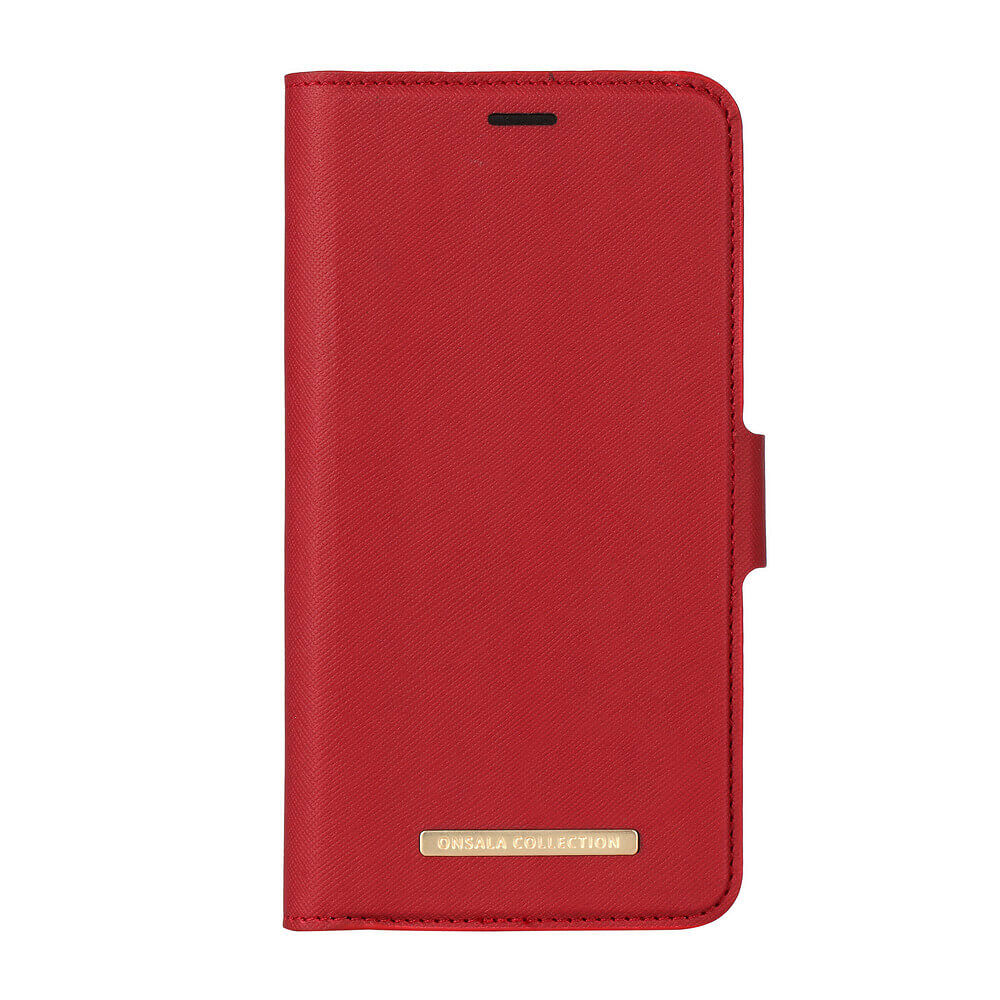 ONSALA COLLECTION Mobilfodral Saffiano Red iPhone XR