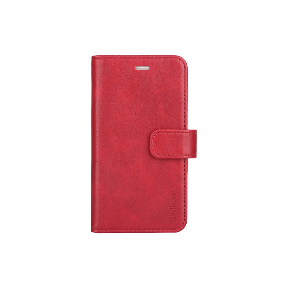 RADICOVER Flipcov Anti Radiation RFID 3 card iPhone 6/7/8/SE Red PU