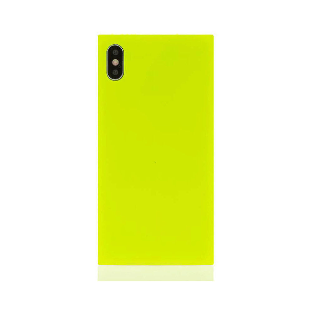 IDECOZ Mobilskal Neon Gul iPhone XS Max