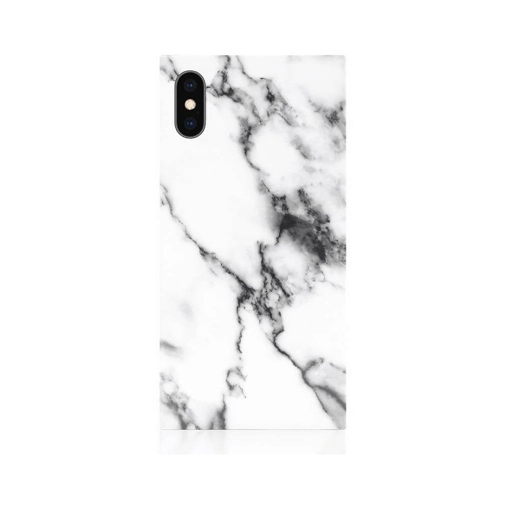 IDECOZ Mobilskal Vit Marble iPhone X/XS