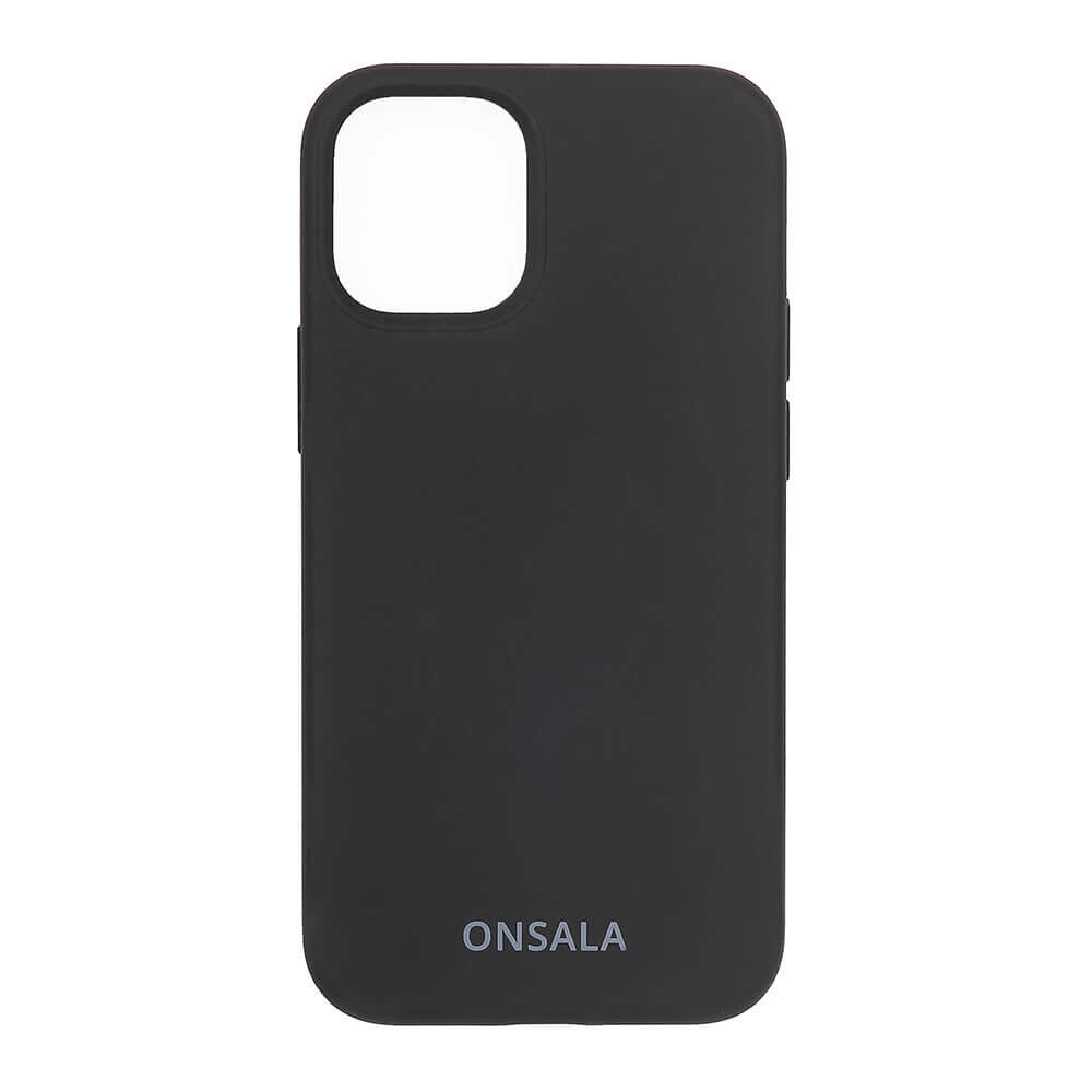 ONSALA Mobilskal Silikon Black iPhone 12  Mini