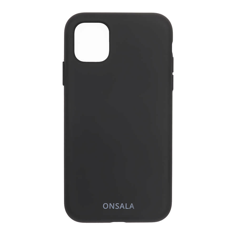 ONSALA Mobilskal Silikon Black iPhone 11 / XR