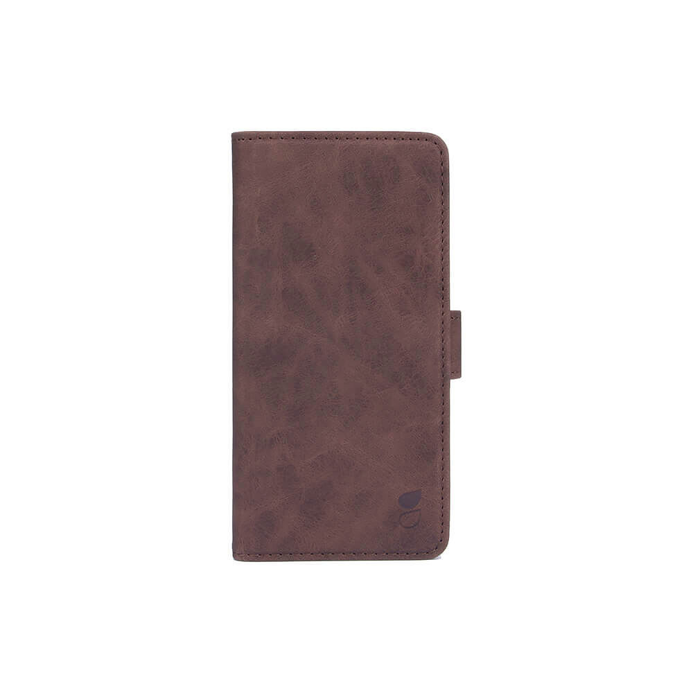 GEAR Mobile Wallet Brown Nubuck PU Samsung S21FE 5G