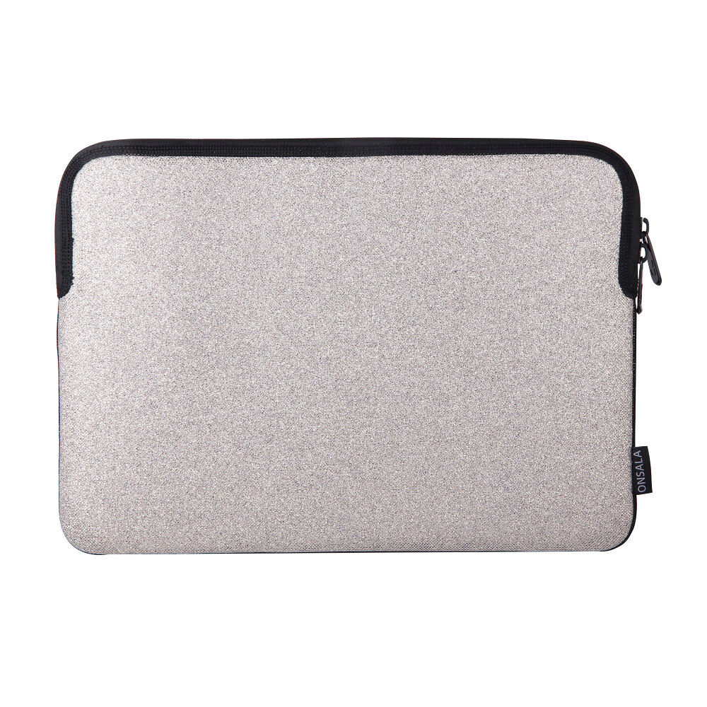 ONSALA Sleeve Glitter 13/14" Silver