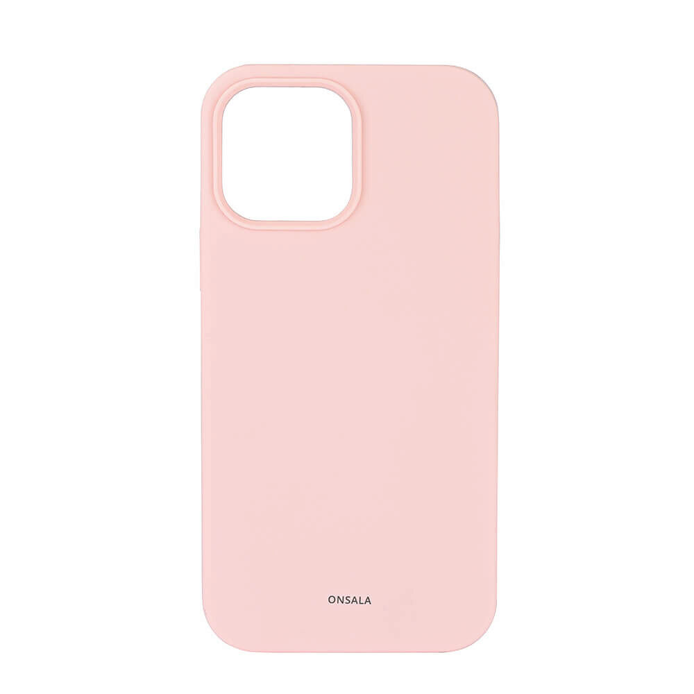 ONSALA Mobilecover Silicone Chalk Pink iPhone 13 Pro Max
