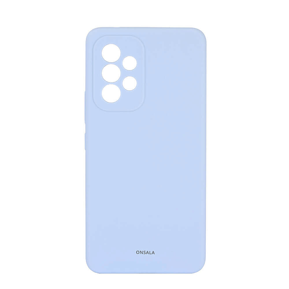 ONSALA Mobilecover Silicone Light Blue Samsung A53 5G