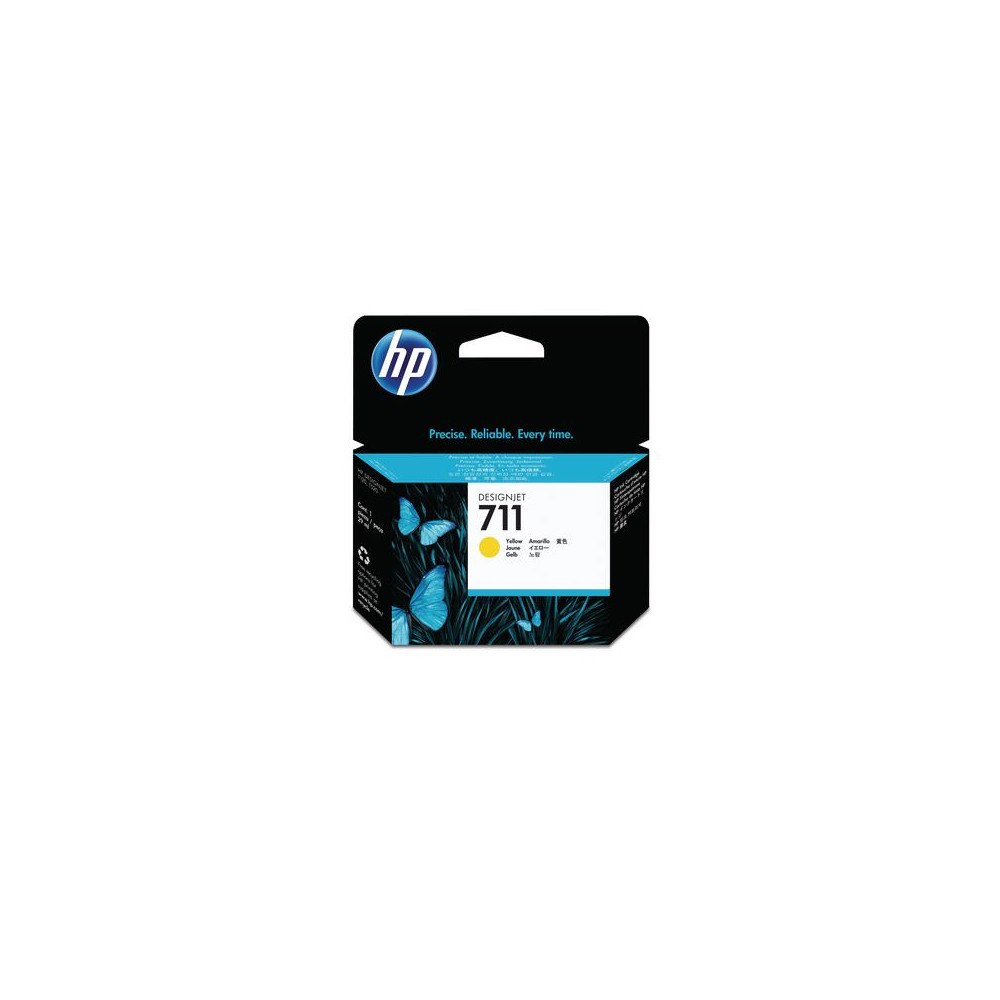 HP Bläckpatron HP CZ132A 711 gul