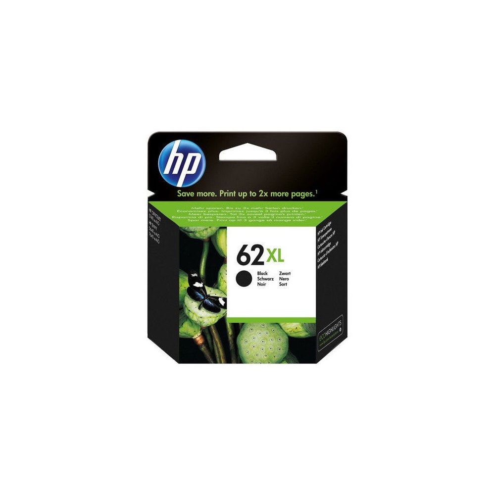 HP Bläckpatron HP C2P05AE 62XL svart
