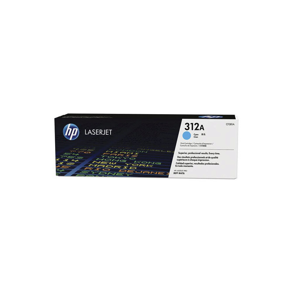 HP Toner HP CF381A 312A 2,7K cyan