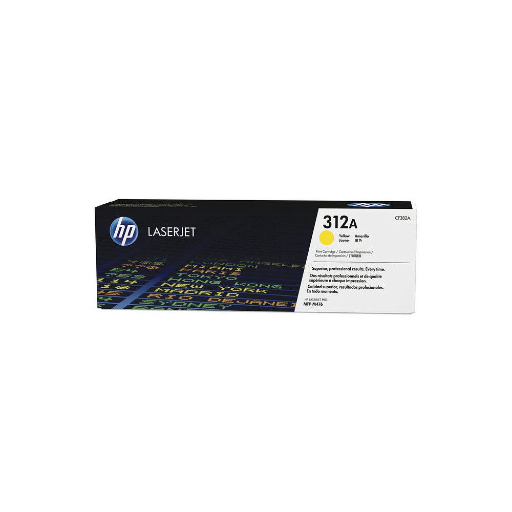 HP Toner HP CF382A 312A 2,7K gul