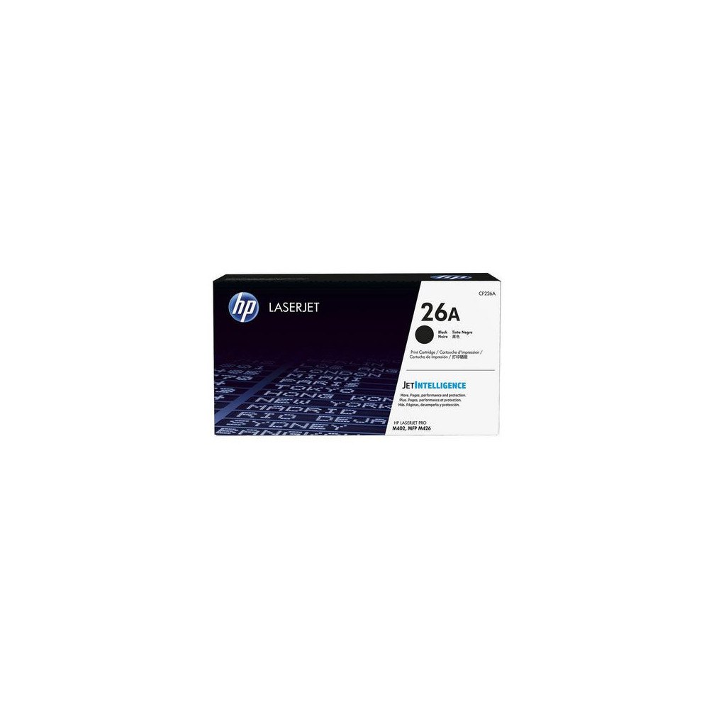 HP Toner HP CF226A 26A 3,1K svart