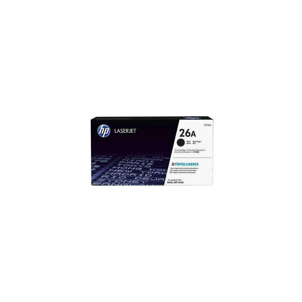 HP Toner HP CF226A 26A 3,1K svart