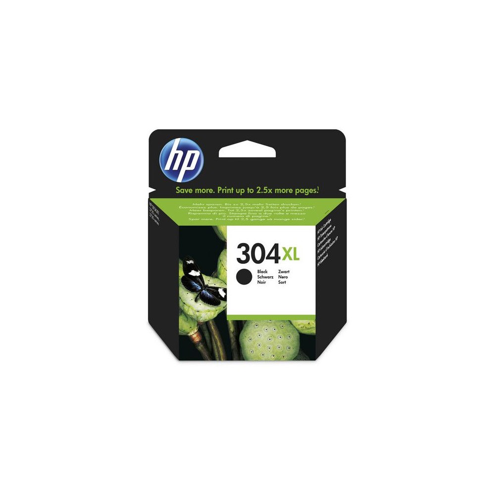 HP Bläckpatron HP N9K08AE 304XL svart