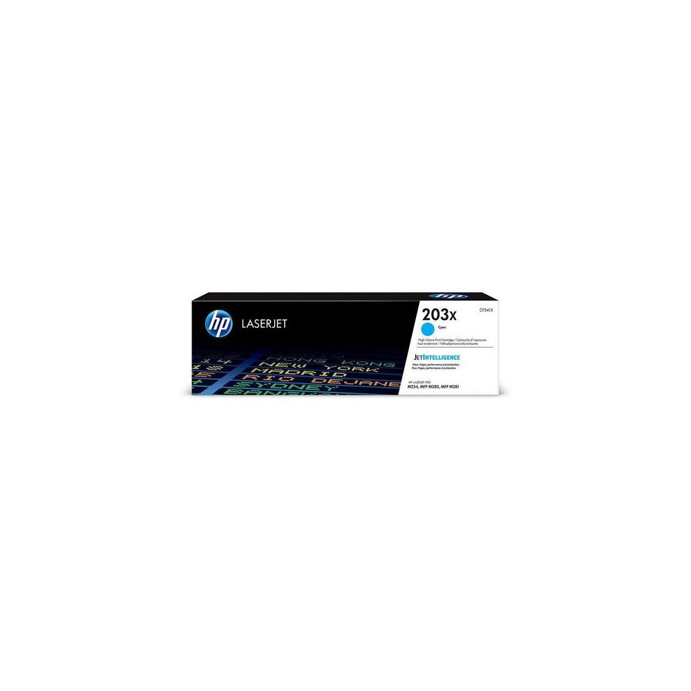 HP Toner HP CF541X 203X 2,5K cyan