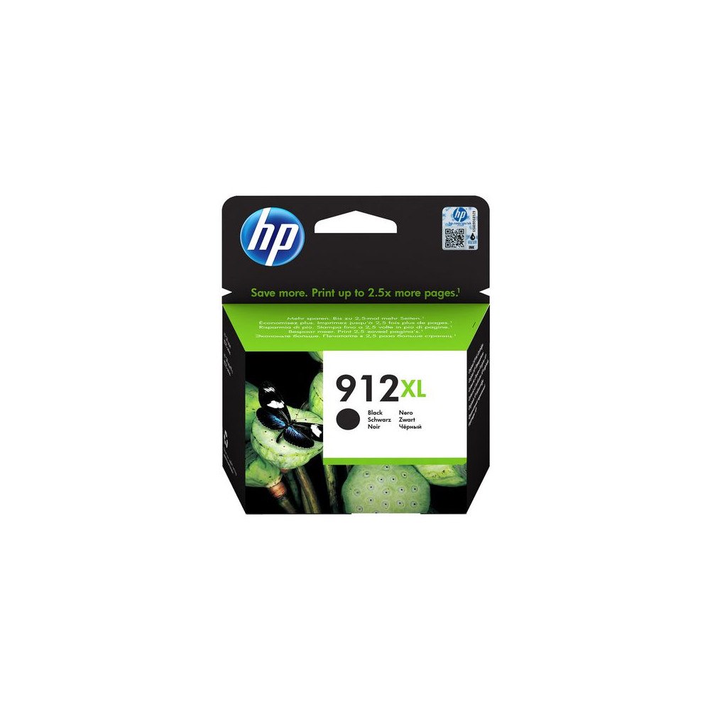 HP Bläckpatron HP 3YL84AE 912XL svart