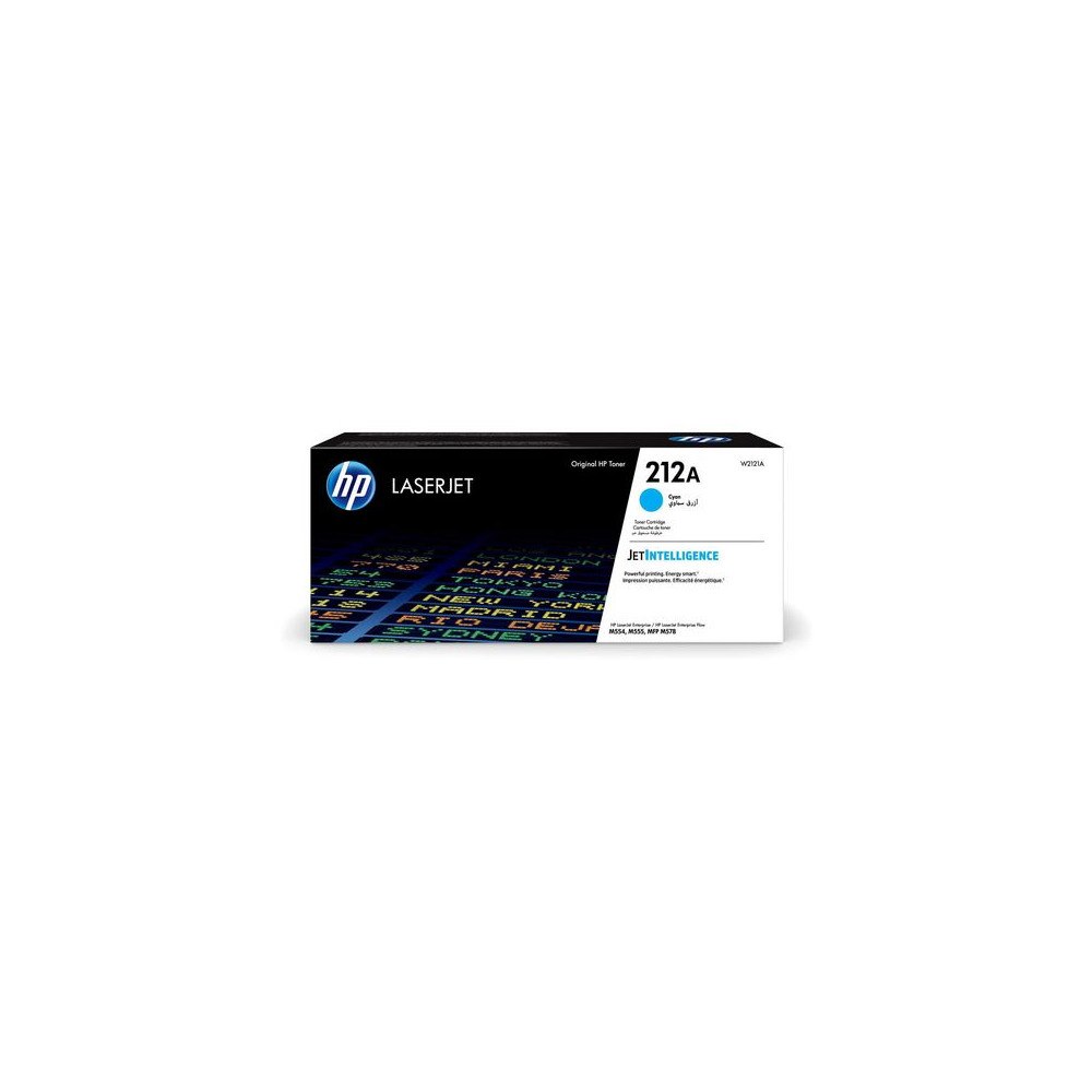 HP Toner HP W2121A 212A 4,5K cyan