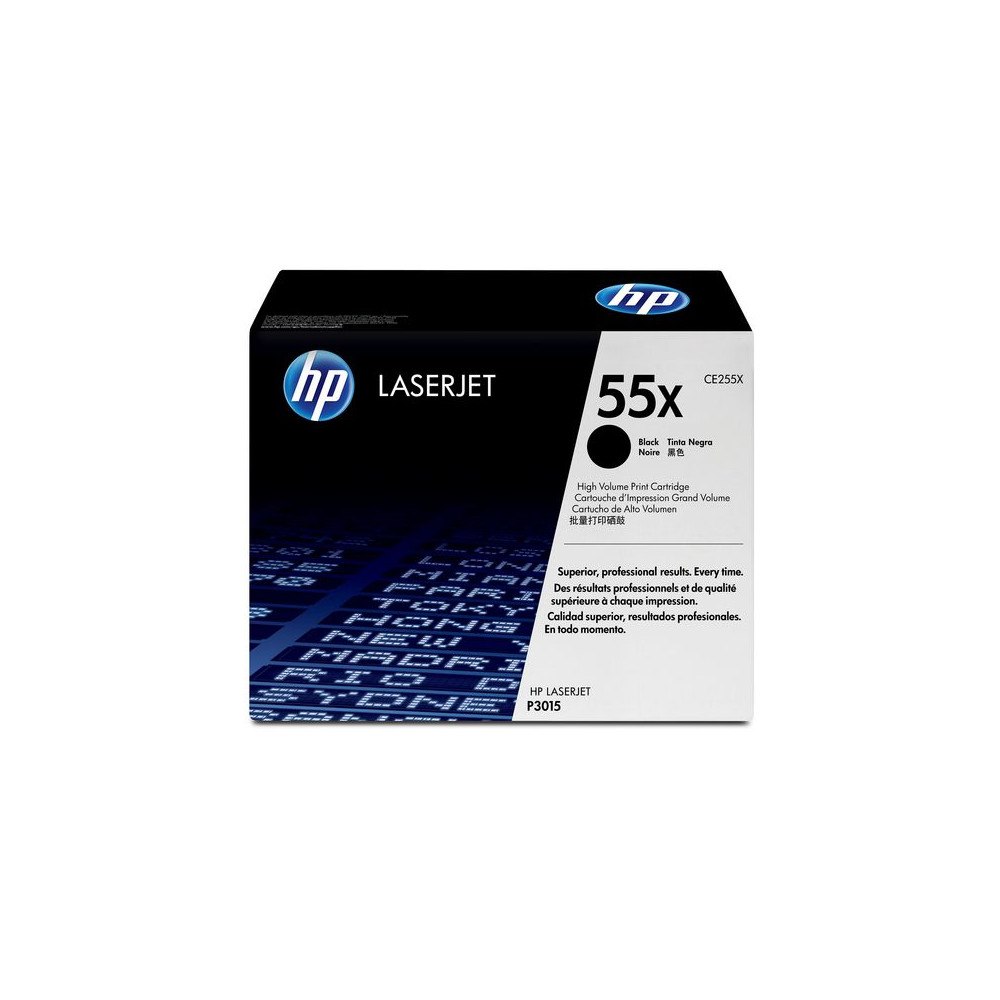 HP Toner HP CE255X 55X 12,5K svart