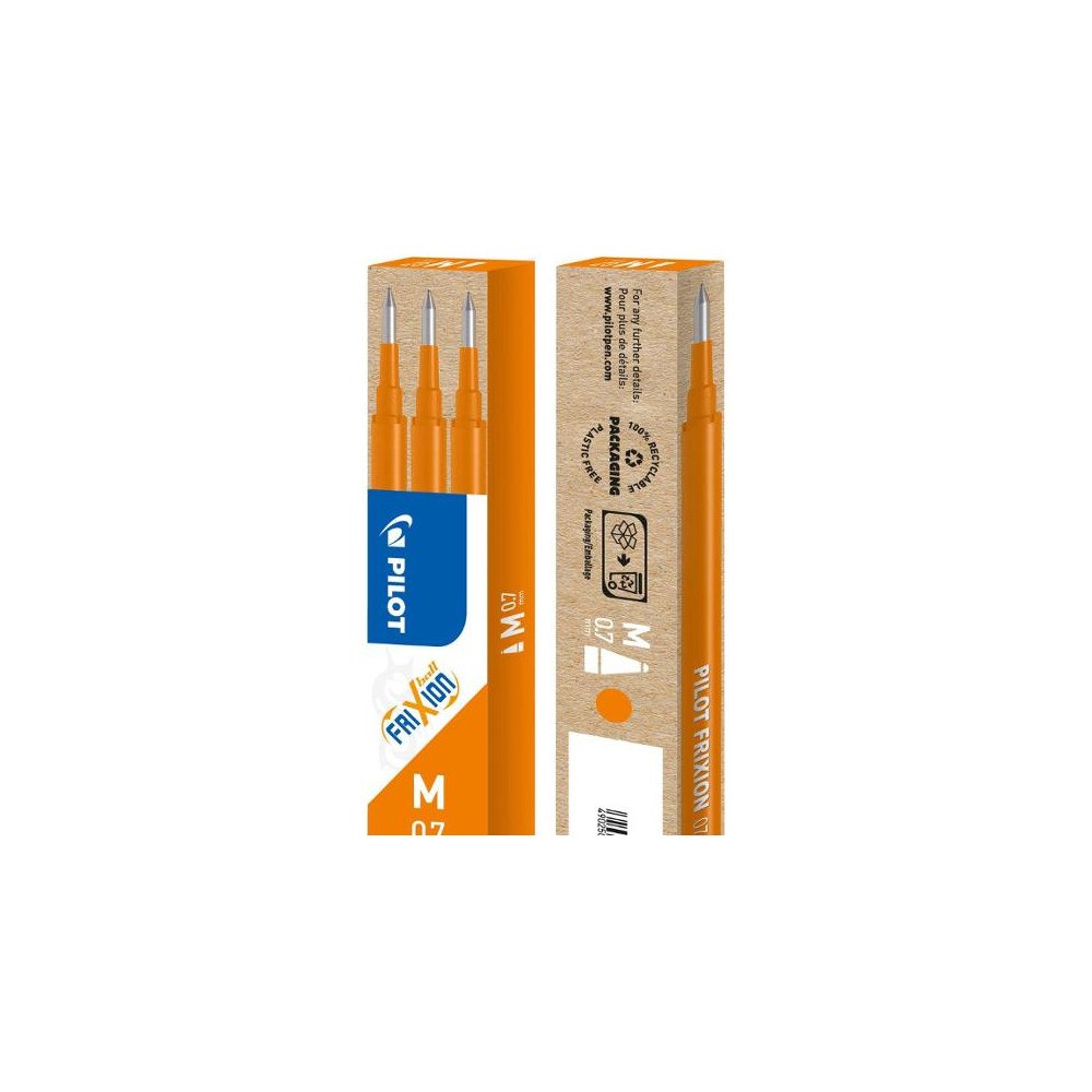 PILOT Refill PILOT Frixion 0,7mm orange 3/fp