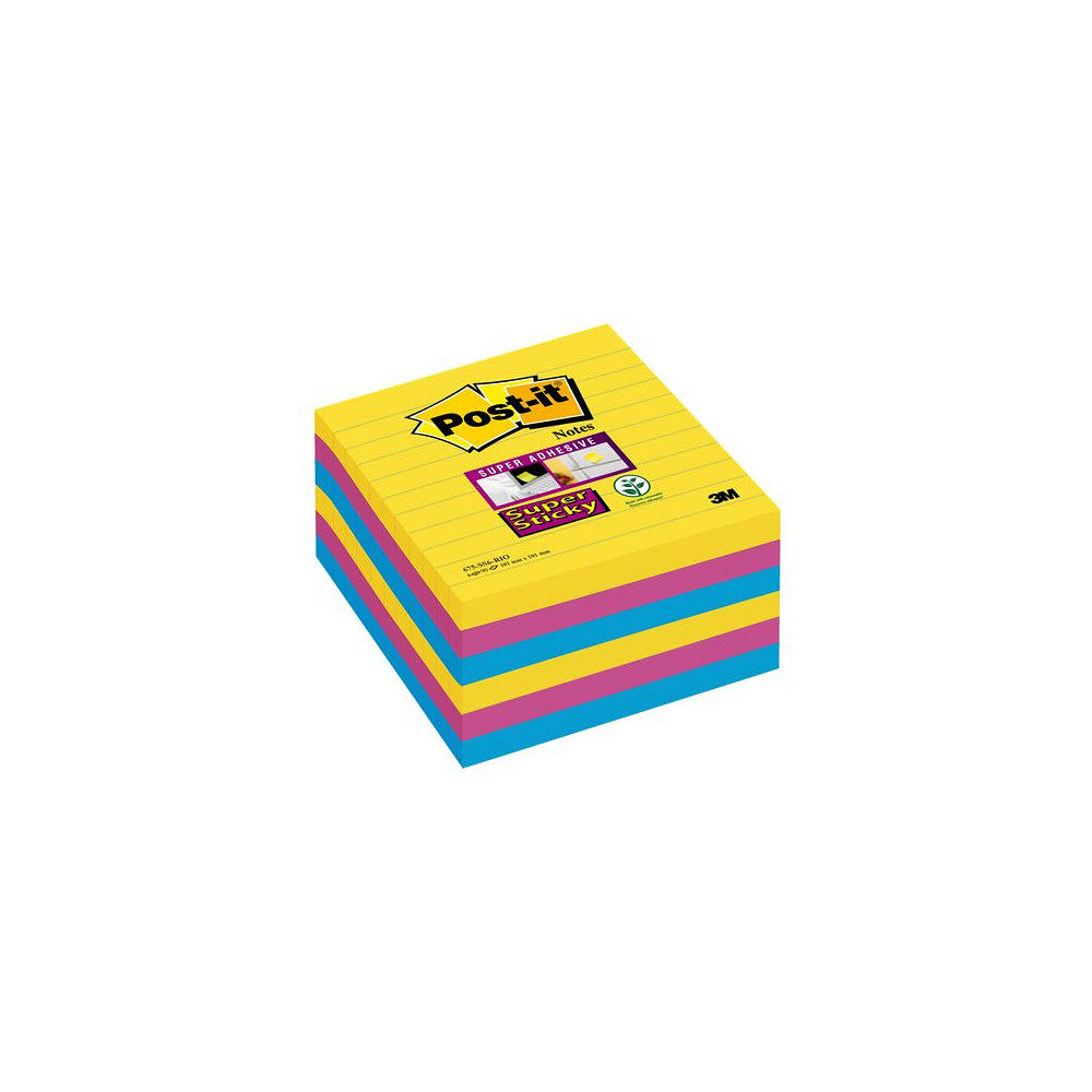 Post-it Notes POST-IT SS Carnival 101x101mm 6/fp