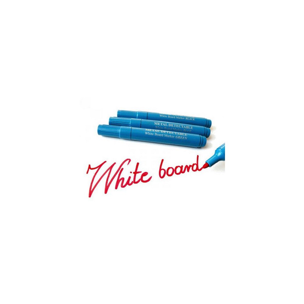 No Brand Whiteboardpenna detekterbar rund röd