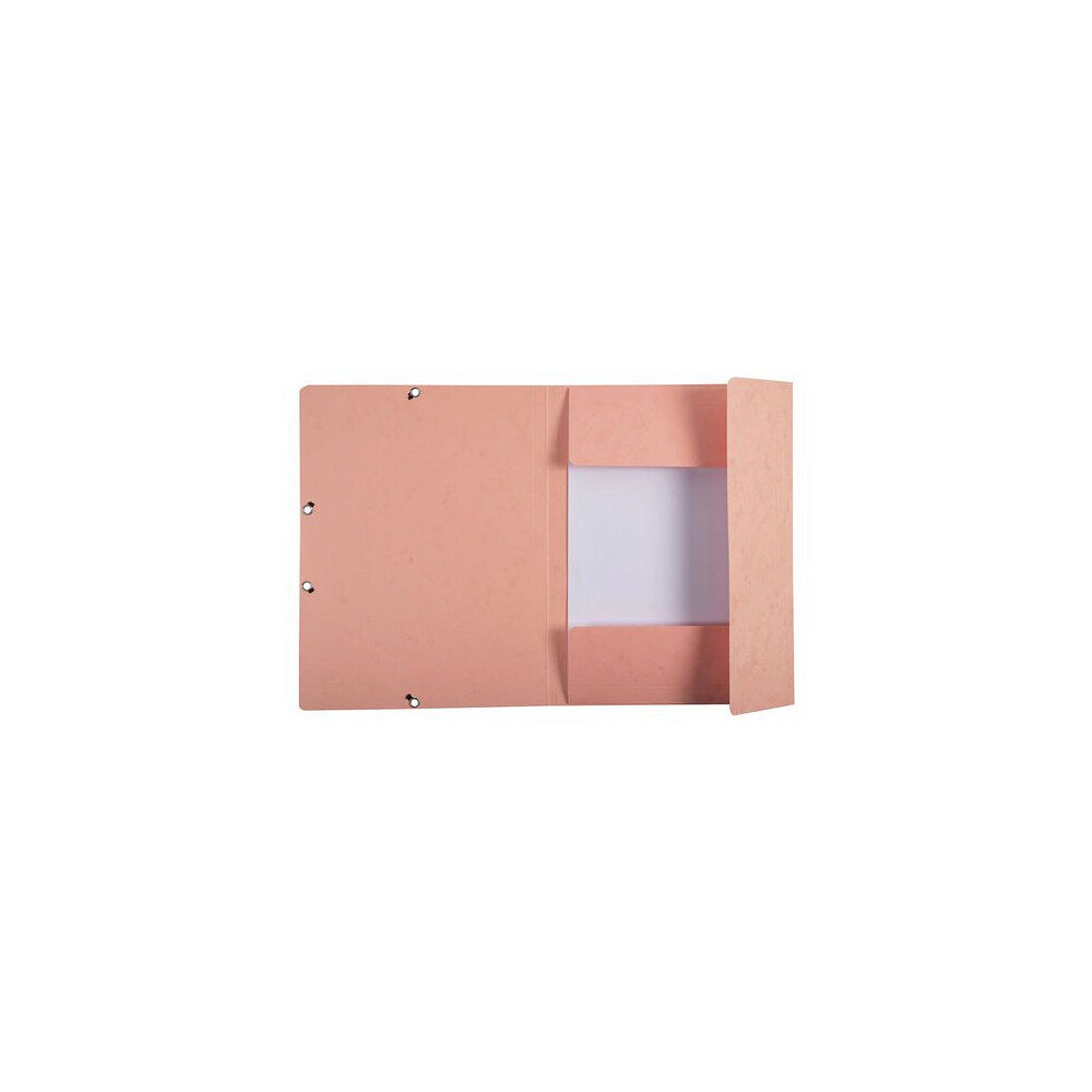 EXACOMPTA Gummibandsmapp EXACOMPTA 3kl A4 aprikos