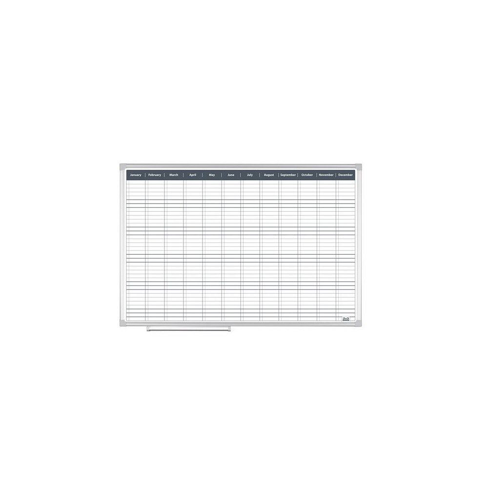 2X3 The Boards' Company Tavla 2x3 Årsplan månad 90x60cm