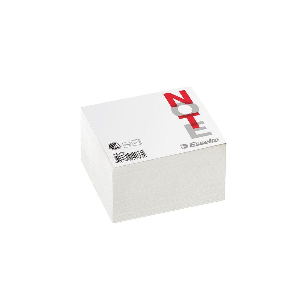 No Brand Blockkub 100x100x50mm 500ark vit