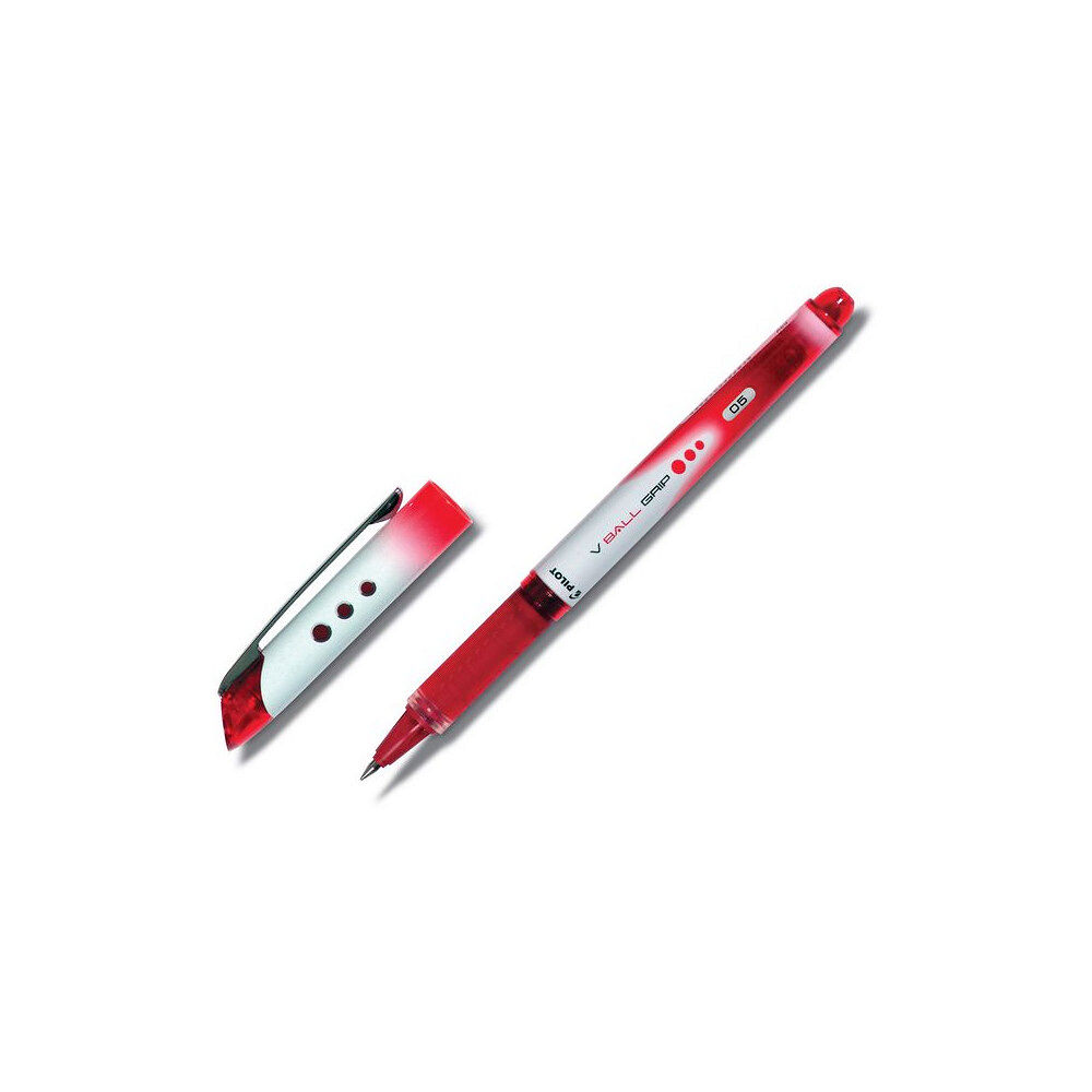 PILOT Bläckkulpenna PILOT V-Ball Grip 0,5 röd