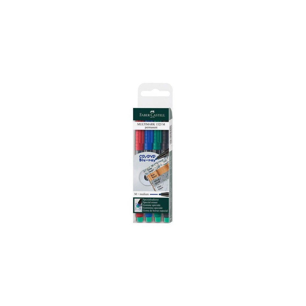 FABER-CASTELL Märkpenna VF FABER CASTELL medium 4/fp