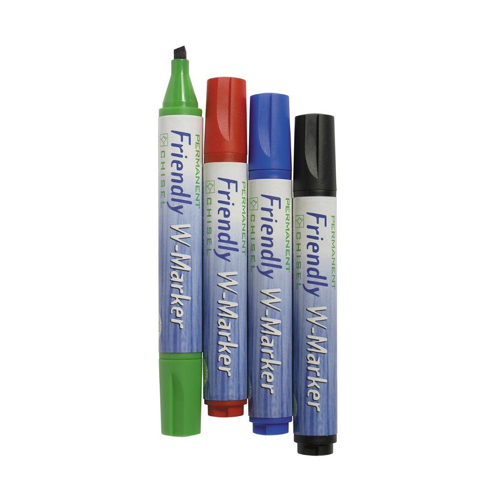 FRIENDLY Blädderblockspenna FRIENDLY skuren 4/fp