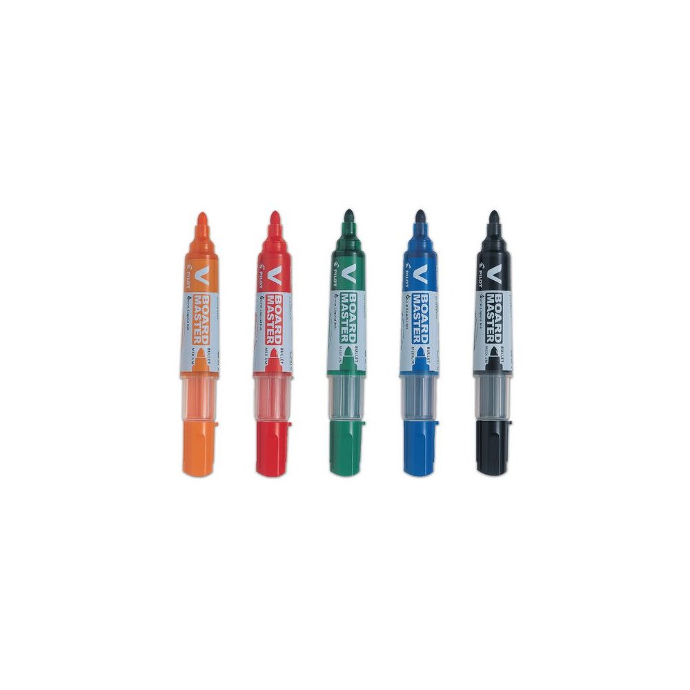 Pilot Begreen Whiteboardpenna PILOT V Board rund svart