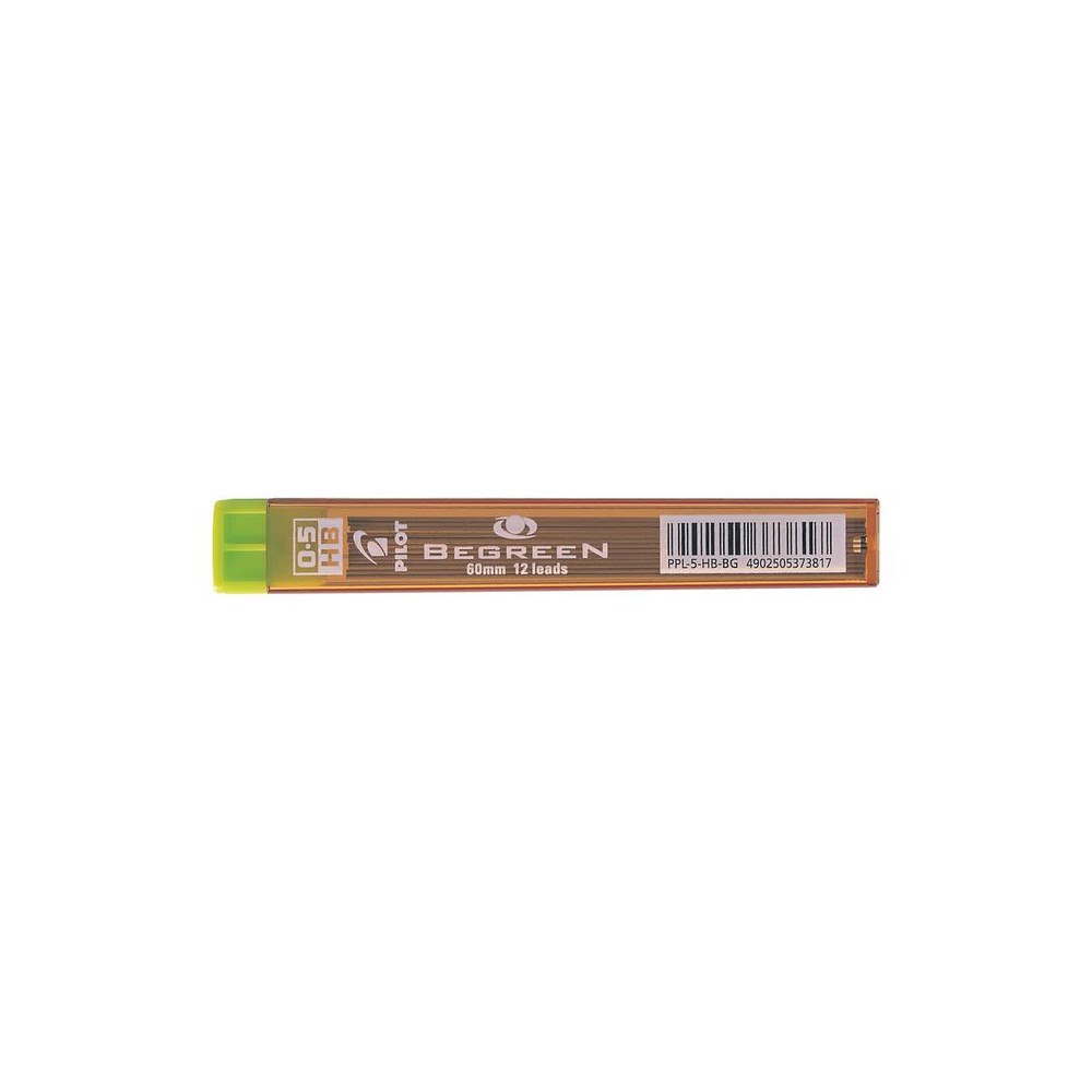 Pilot Begreen Reservstift Begreen 0,5mm HB 12stift/fp