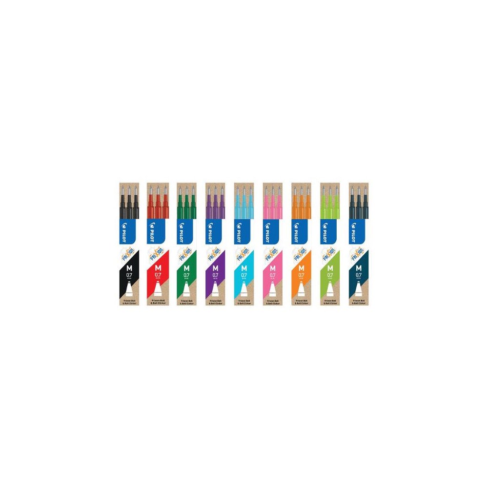 PILOT Refill PILOT Frixion 0,7mm blå 3/fp