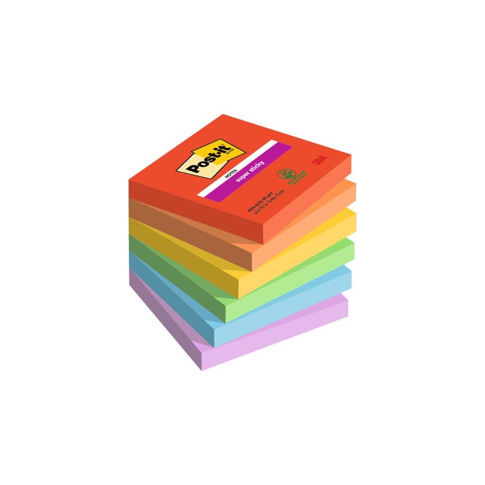 Post-it Notes POST-IT SS Playful 76x76 6/fp