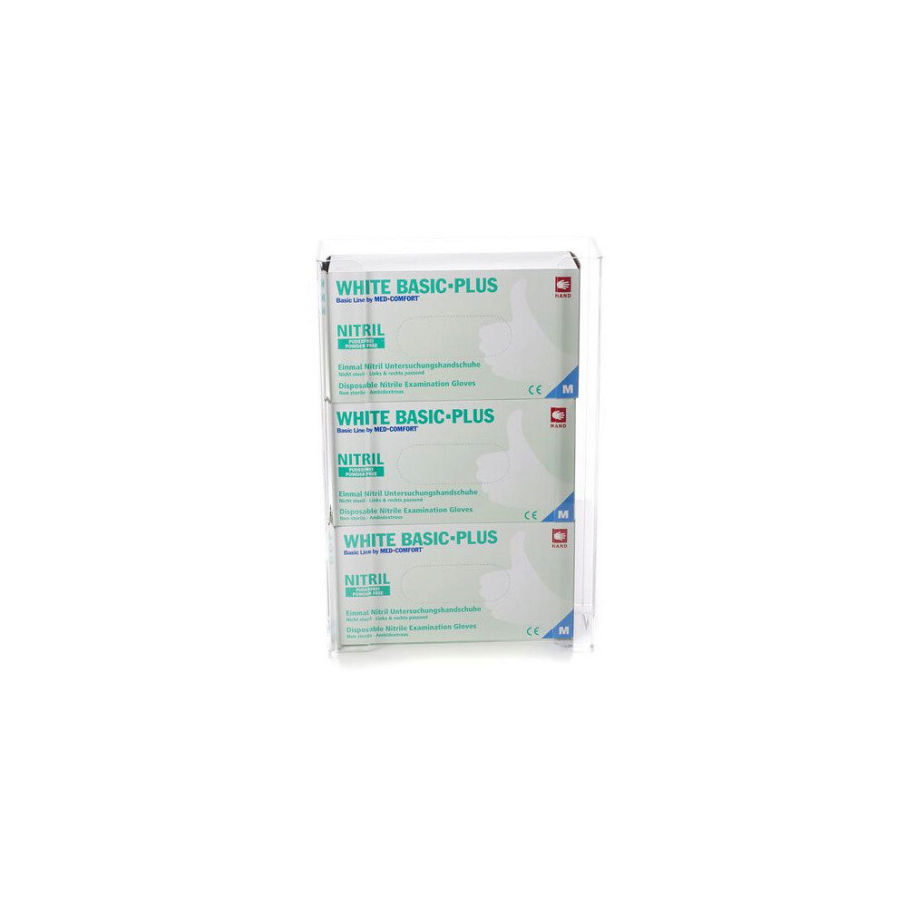 MED COMFORT Handskhållare Plast 3 ask