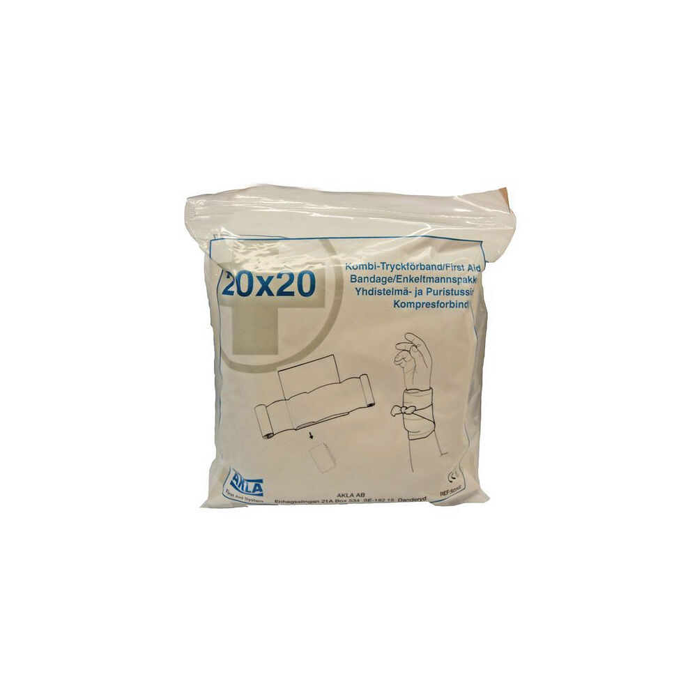 AKLA Första förband kombi 20x20cm