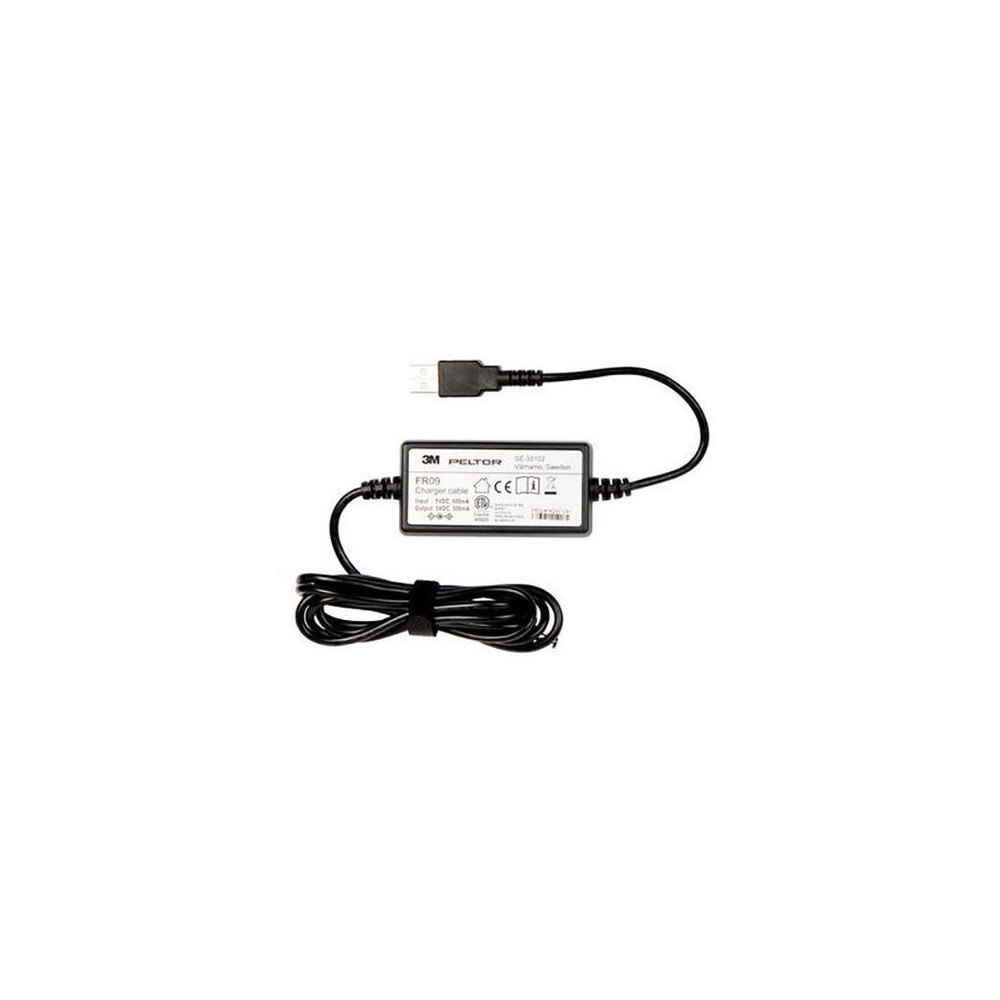 PELTOR Laddkabel USB 3M PELTOR