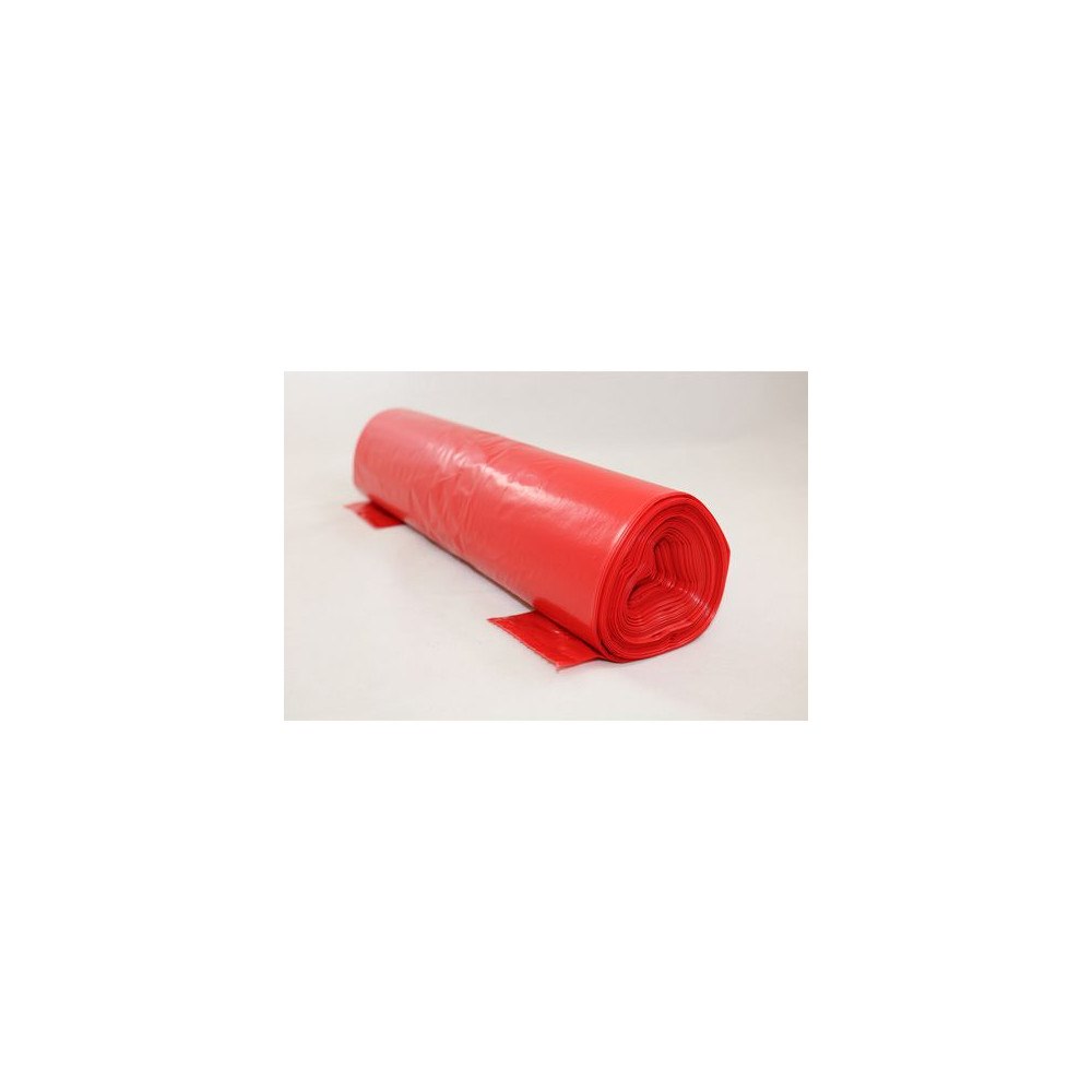 No Brand Plastsäck optisk 70L 45my röd 25/rl