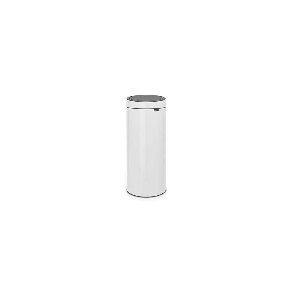 BRABANTIA Papperskorg BRABANTIA Touch Bin 30L vit