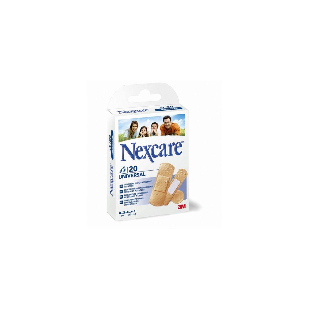 Nexcare Plåster NEXCARE Universal 3 strl 20/fp