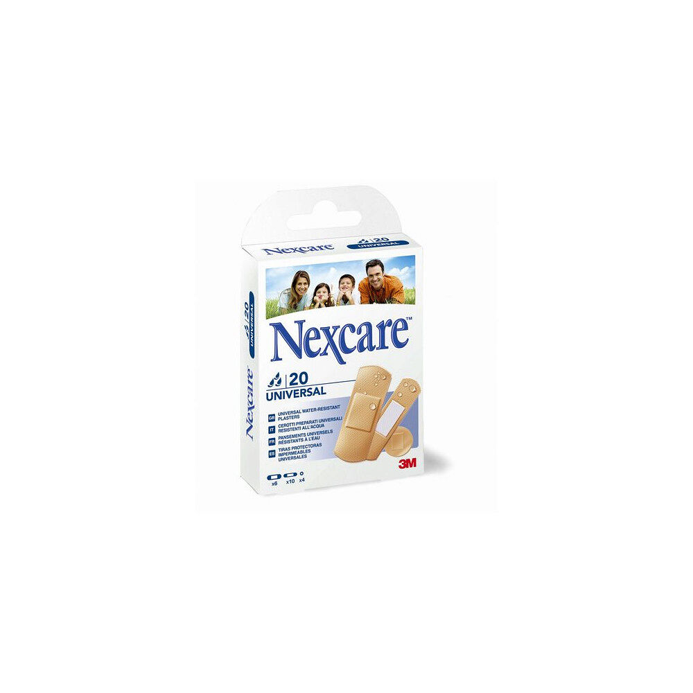 Nexcare Plåster NEXCARE Universal 3 strl 20/fp