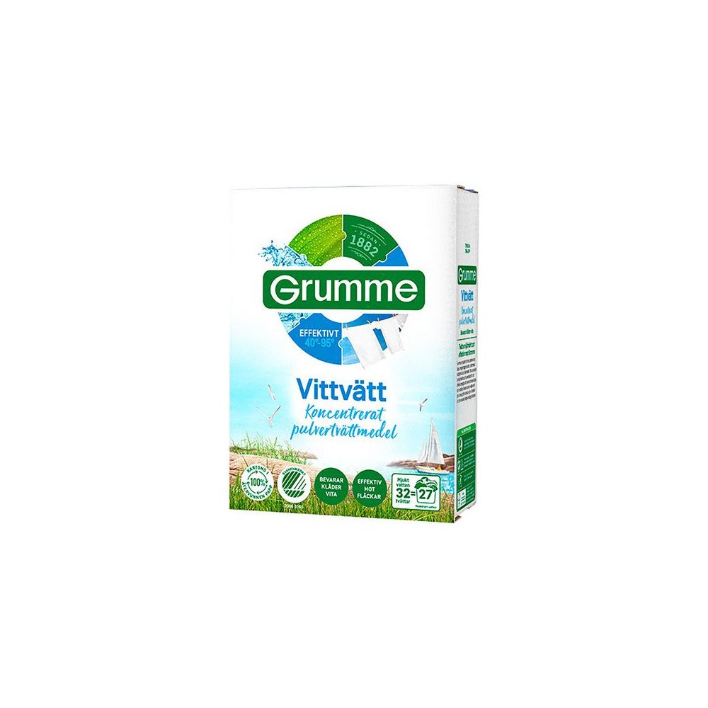 Grumme Tvättmedel GRUMME Vittvätt 1,12kg